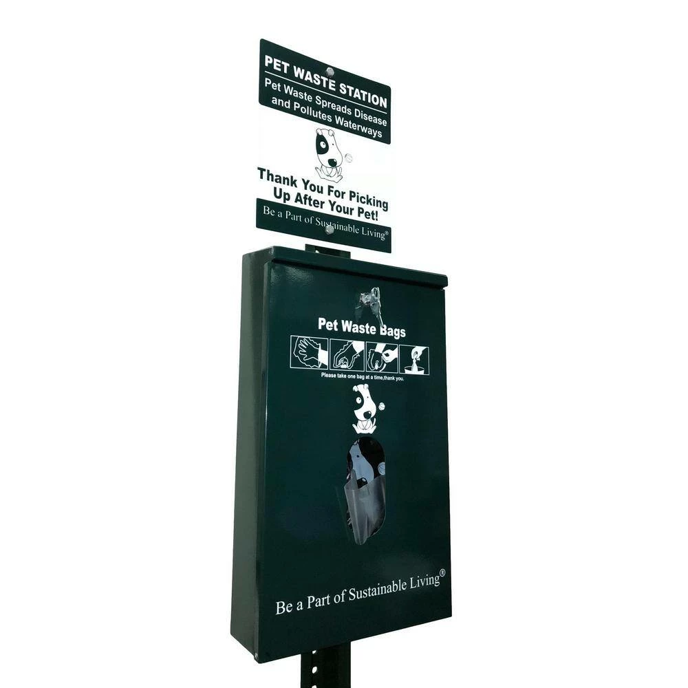 Commercial Header Bag Dog Waste Station Dispenser Kit by NATURAL PET PARTNERS 2 Commercial Header Bag Dog Waste Station Dispenser Kit by NATURAL PET PARTNERS - Image 2