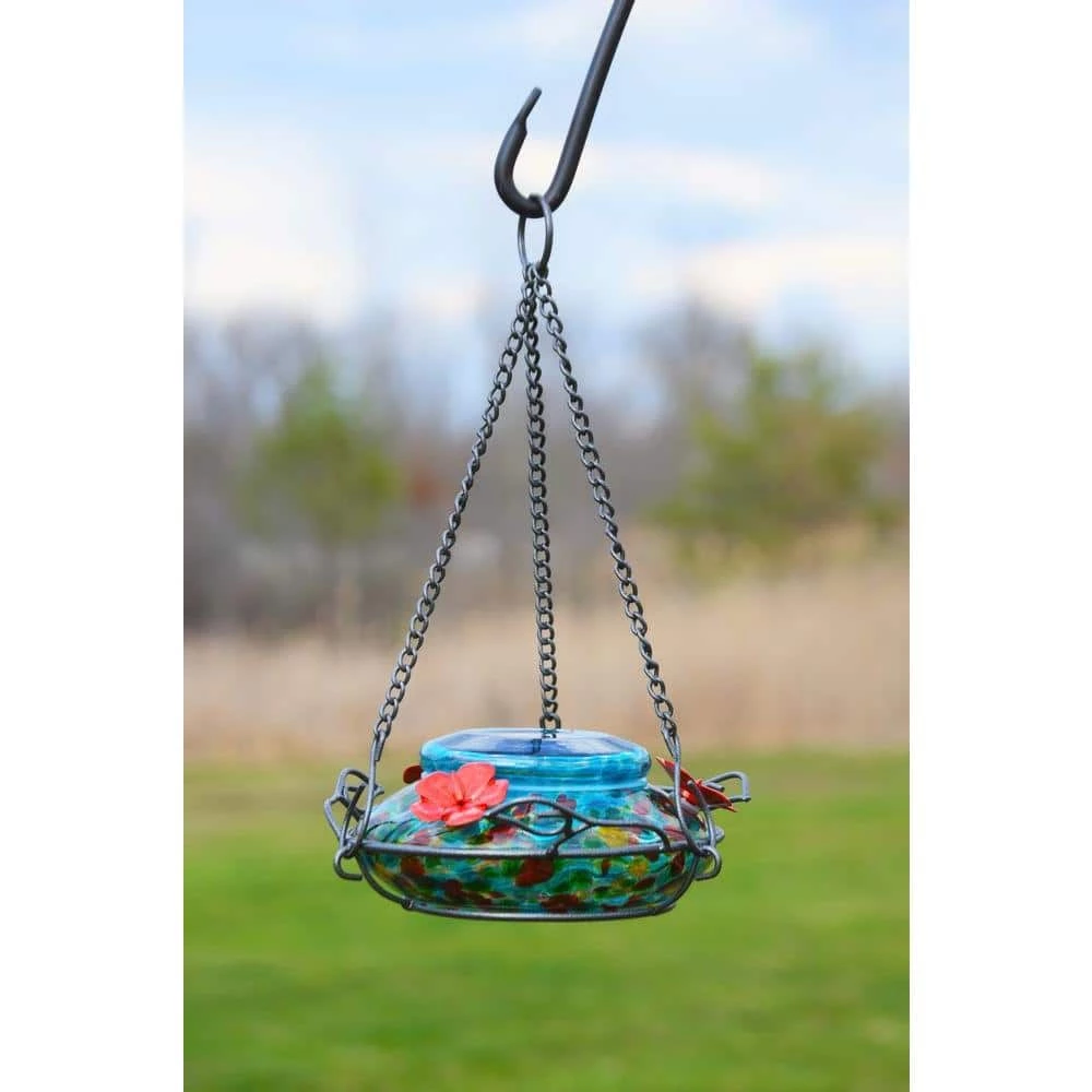 Blue Sunset Top Fill Hummingbird Feeder by Nature's Way Bird Products 5 Blue Sunset Top Fill Hummingbird Feeder by Nature's Way Bird Products - Image 5