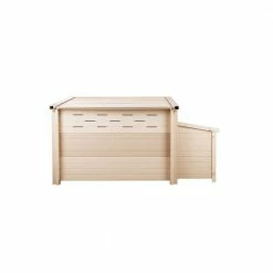 ECOFLEX Fontana Chicken Barn in Tan by New Age Pet -Cheap Bird & Wildlife Supplies Store new age pet beds cages echk103 b 76 1000
