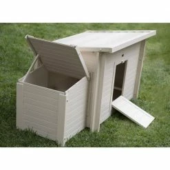 ECOFLEX Fontana Chicken Barn in Tan by New Age Pet -Cheap Bird & Wildlife Supplies Store new age pet beds cages echk103 b c3 1000