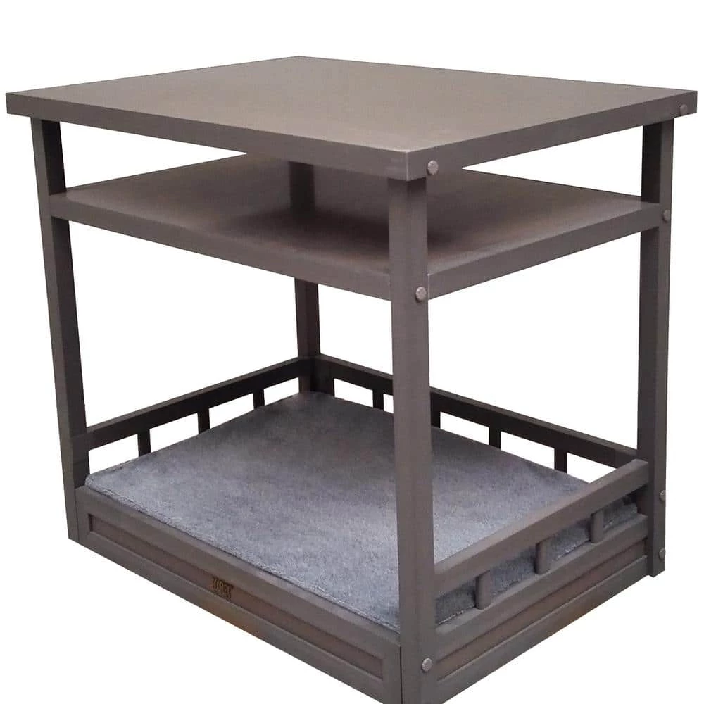 EcoFlex Medium Grey Dog Bed Nightstand by New Age Pet 4 EcoFlex Medium Grey Dog Bed Nightstand by New Age Pet - Image 4