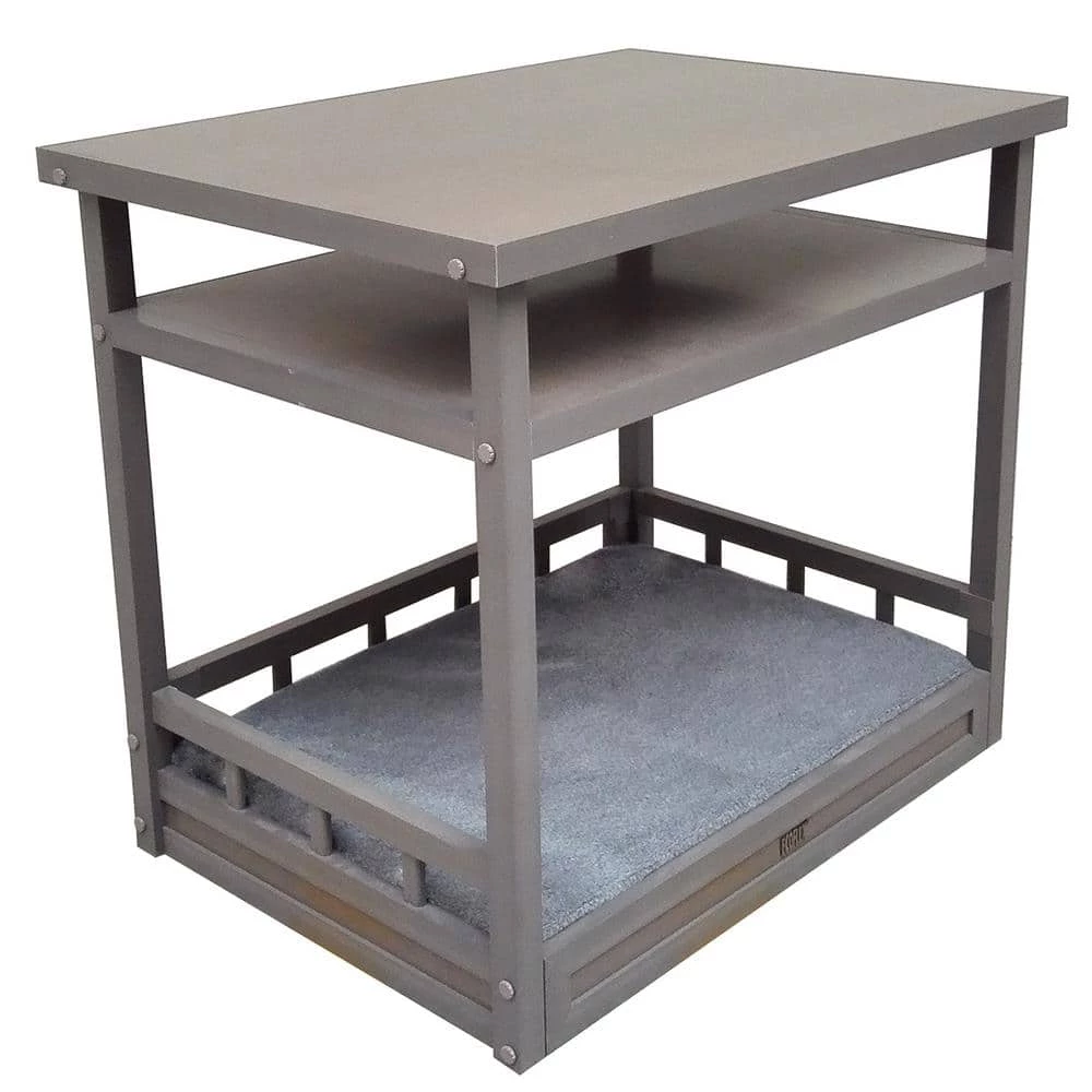EcoFlex Medium Grey Dog Bed Nightstand by New Age Pet 3 EcoFlex Medium Grey Dog Bed Nightstand by New Age Pet - Image 3