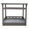 EcoFlex Medium Grey Dog Bed Nightstand by New Age Pet