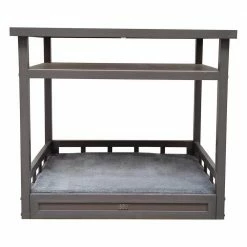 EcoFlex Medium Grey Dog Bed Nightstand by New Age Pet