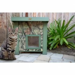 ECOFLEX Outdoor Cat House in Mossy Oak by New Age Pet -Cheap Bird & Wildlife Supplies Store new age pet cat houses ecth351 31 1000