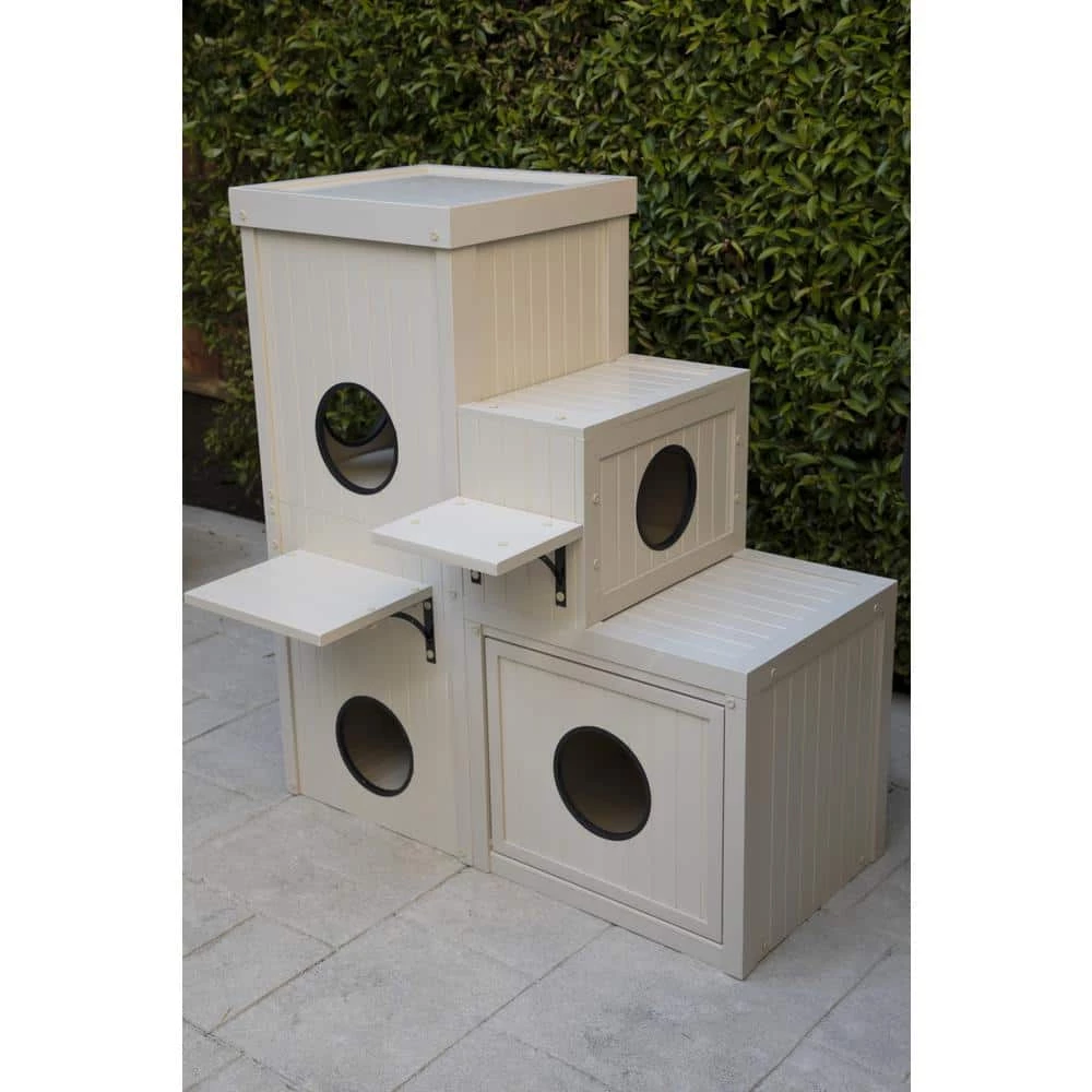 EcoFlex Kitty Katio Climber Cat House by New Age Pet 3 EcoFlex Kitty Katio Climber Cat House by New Age Pet - Image 3