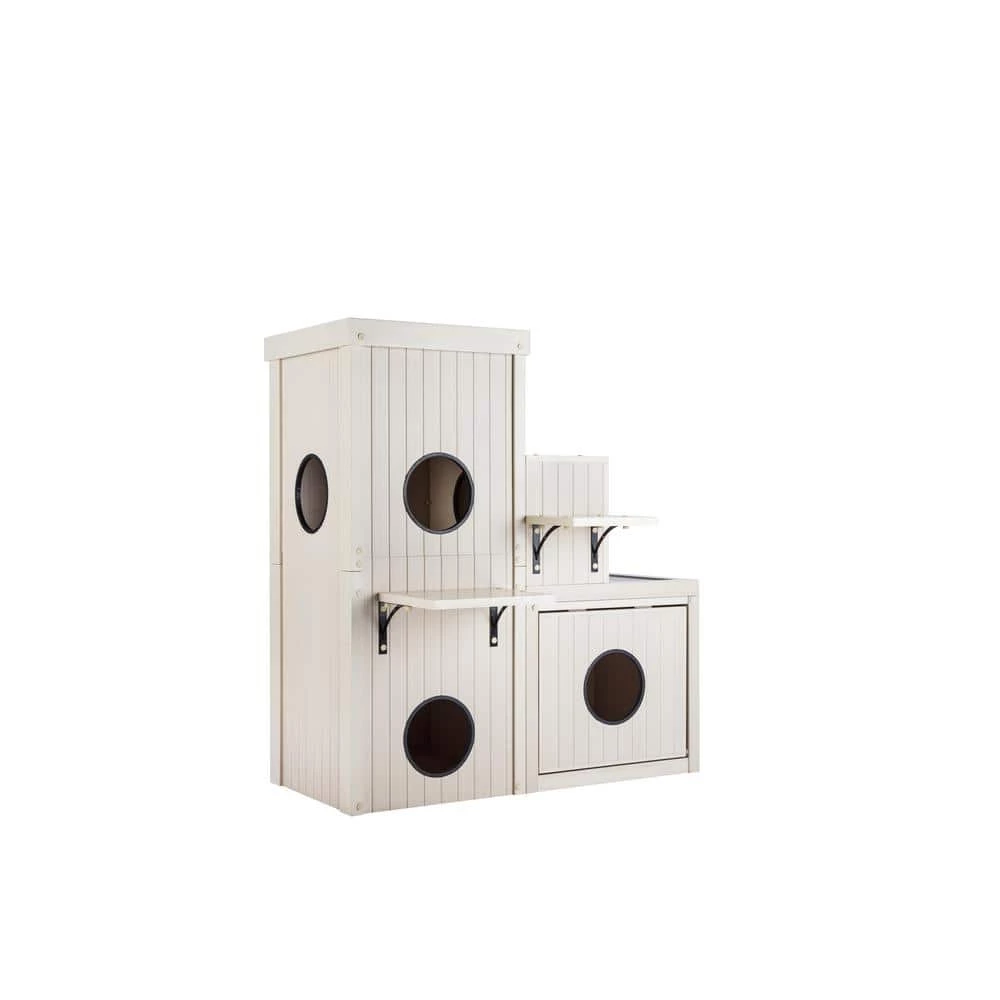 EcoFlex Kitty Katio Climber Cat House by New Age Pet 1 EcoFlex Kitty Katio Climber Cat House by New Age Pet