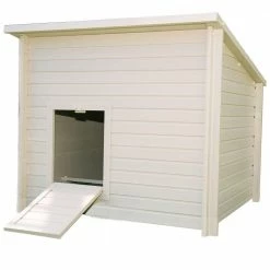 Fontana ECOFLEX Tan Jumbo Chicken Barn by New Age Pet