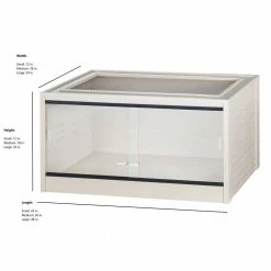 Mojave 24 in. ECOFLEX Reptile Lounge in Maple by New Age Pet -Cheap Bird & Wildlife Supplies Store new age pet habitats decor ehrml17 00s 44 1000