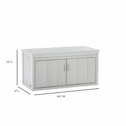 22 in. x 46.1 in. ECOFLEX LitterLoo Bench Litter Box Cover by New Age Pet -Cheap Bird & Wildlife Supplies Store new age pet litter boxes houses ehklb12 04 76 1000