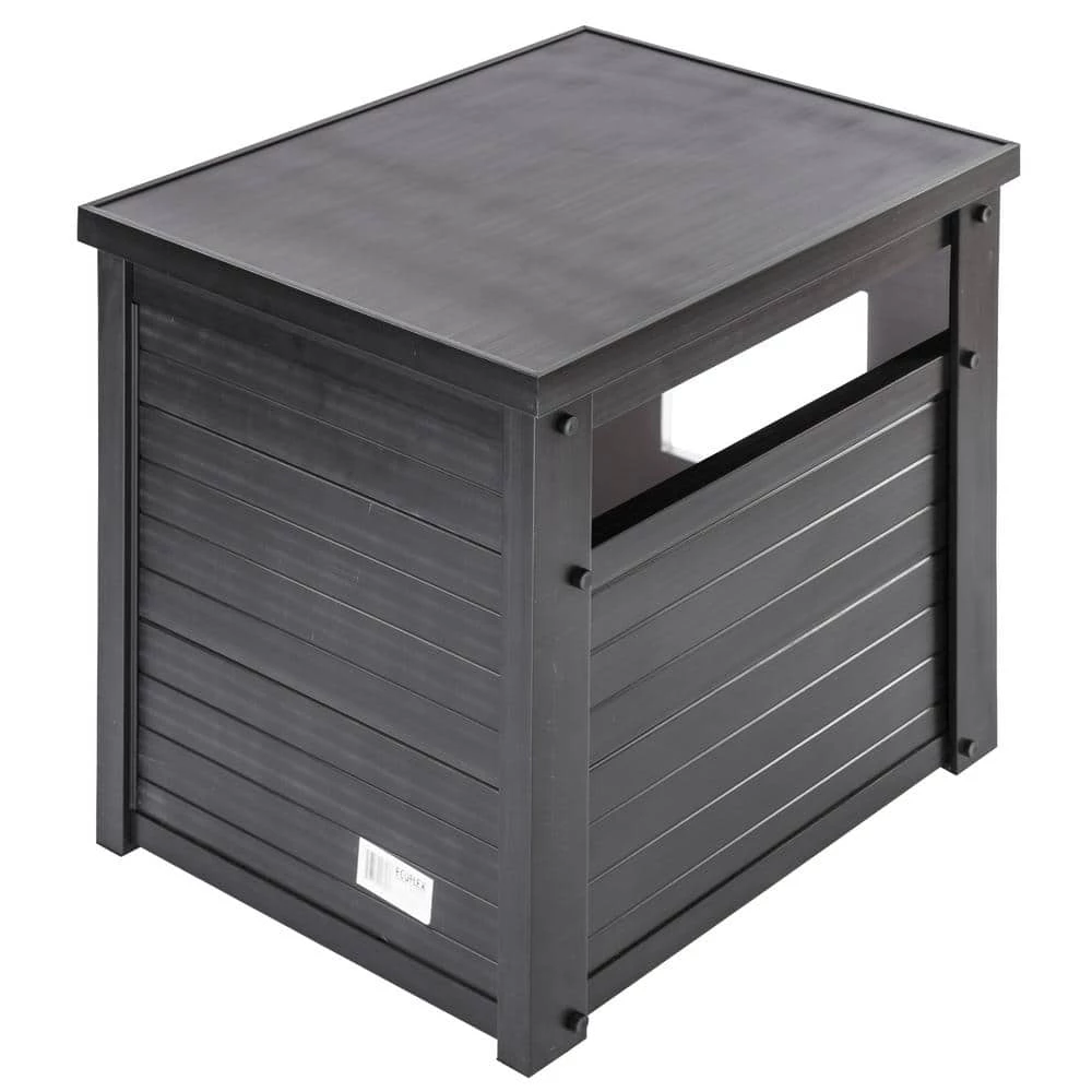 ECOFLEX Litter Box Cover End Table - Espresso by New Age Pet 4 ECOFLEX Litter Box Cover End Table - Espresso by New Age Pet - Image 4