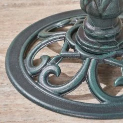 Sandberg Antique Green Metal Pedestal Bird Bath by Noble House 10 Sandberg Antique Green Metal Pedestal Bird Bath by Noble House -Cheap Bird & Wildlife Supplies Store noble house bird bath fountains 42946 1f 1000