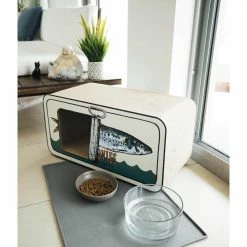 Olive Catalan Cat Scratcher by PARK AND BENCH -Cheap Bird & Wildlife Supplies Store park and bench cat trees scratch posts pb ct2 c3 1000