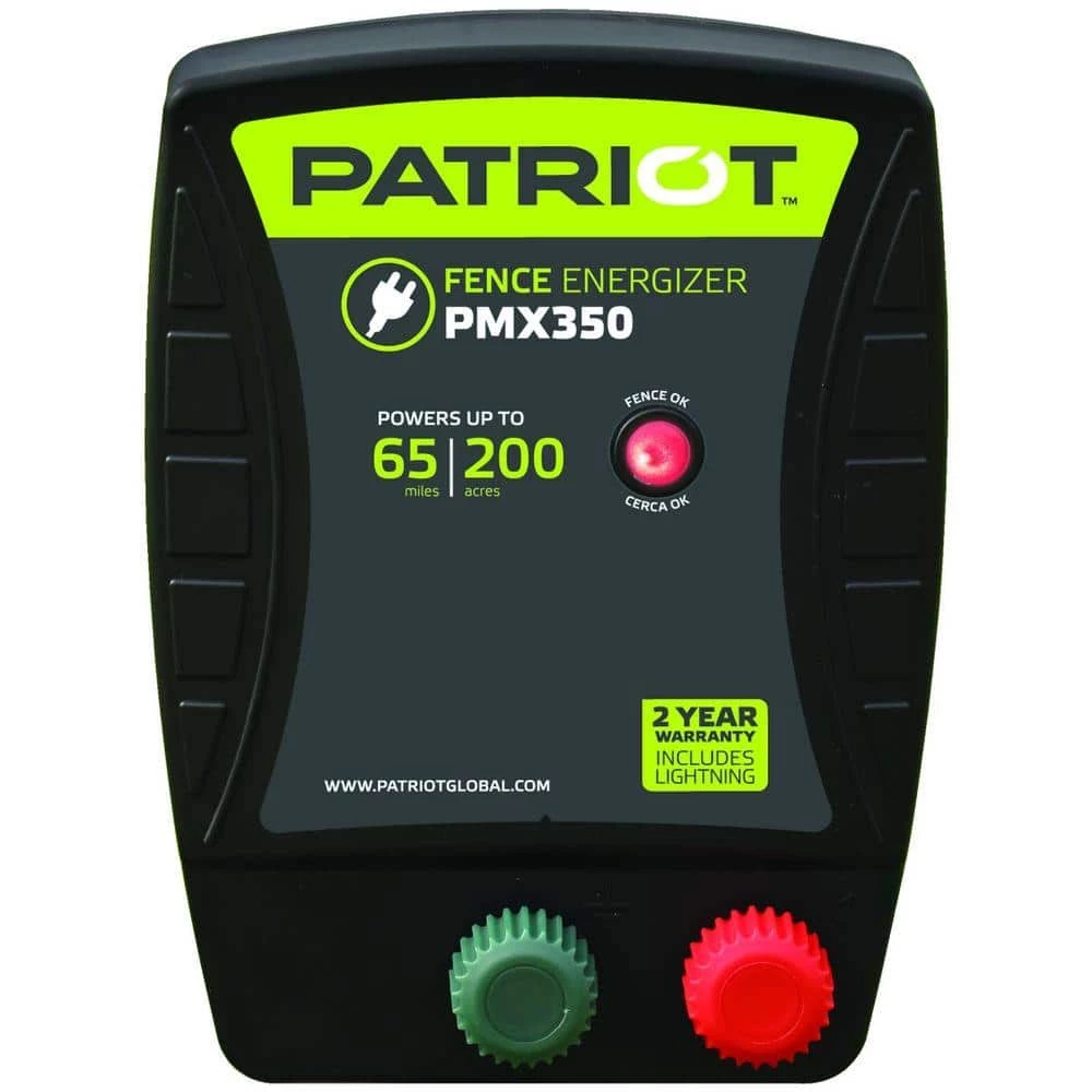 PMX350 Fence Energizer - 3.5 Joule by Patriot 1 PMX350 Fence Energizer - 3.5 Joule by Patriot