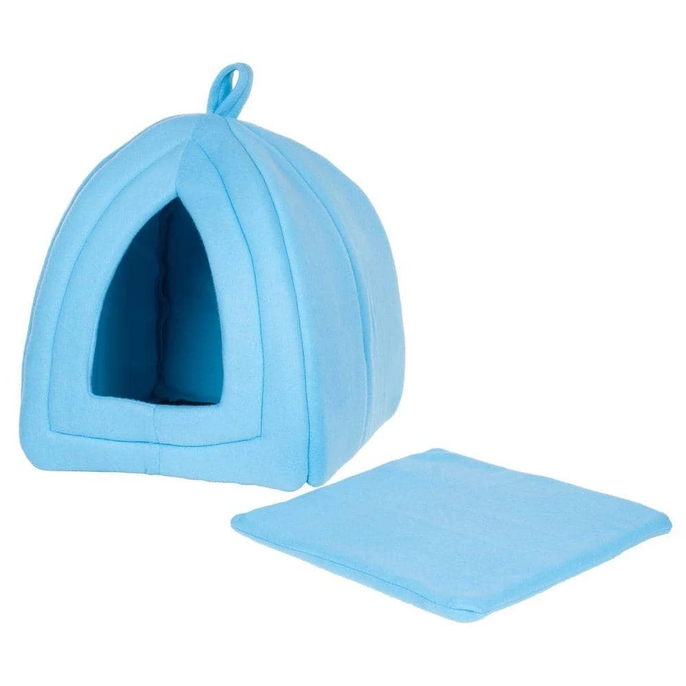 Small Blue Cozy Kitty Tent Igloo by PAW 5 Small Blue Cozy Kitty Tent Igloo by PAW - Image 5
