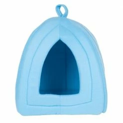 Small Blue Cozy Kitty Tent Igloo by PAW 8 Small Blue Cozy Kitty Tent Igloo by PAW -Cheap Bird & Wildlife Supplies Store paw cat beds 80 tb8801 blu 4f 1000