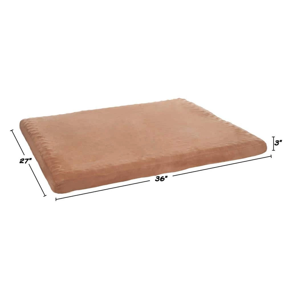 Large Clay Orthopedic Super Foam Pet Bed by PAW 2 Large Clay Orthopedic Super Foam Pet Bed by PAW - Image 2