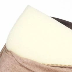 Extra Large Tan Orthopedic Memory Foam Pet Bed with Bolster by PAW -Cheap Bird & Wildlife Supplies Store paw dog beds pillows 80 04 l 4f 1000