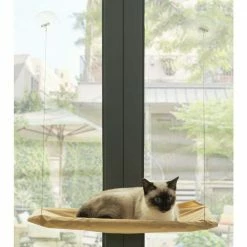 Window Mounted Window Perch Cat Resting Bed Hanging Seat Shelf Pet Hammock by PAWSMARK -Cheap Bird & Wildlife Supplies Store pawsmark cat beds qi003727 4f 1000