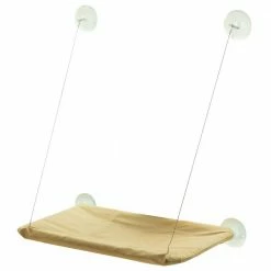 Window Mounted Window Perch Cat Resting Bed Hanging Seat Shelf Pet Hammock by PAWSMARK