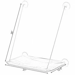 Window Mounted Window Perch Cat Resting Bed Hanging Seat Shelf Pet Hammock by PAWSMARK -Cheap Bird & Wildlife Supplies Store pawsmark cat beds qi003727 fa 1000