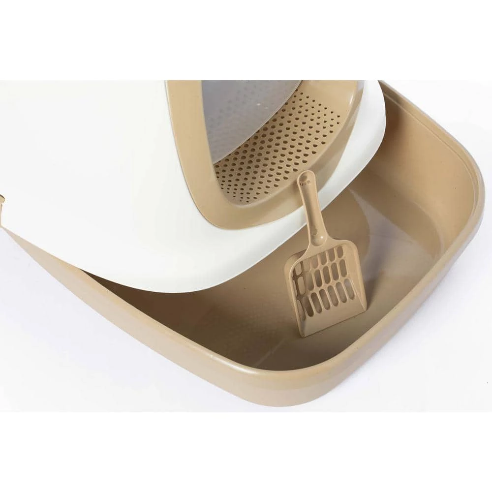 Fully Enclosed Hooded Odor-Free Front Entry Cat Toilet by PAWSMARK 2 Fully Enclosed Hooded Odor-Free Front Entry Cat Toilet by PAWSMARK - Image 2