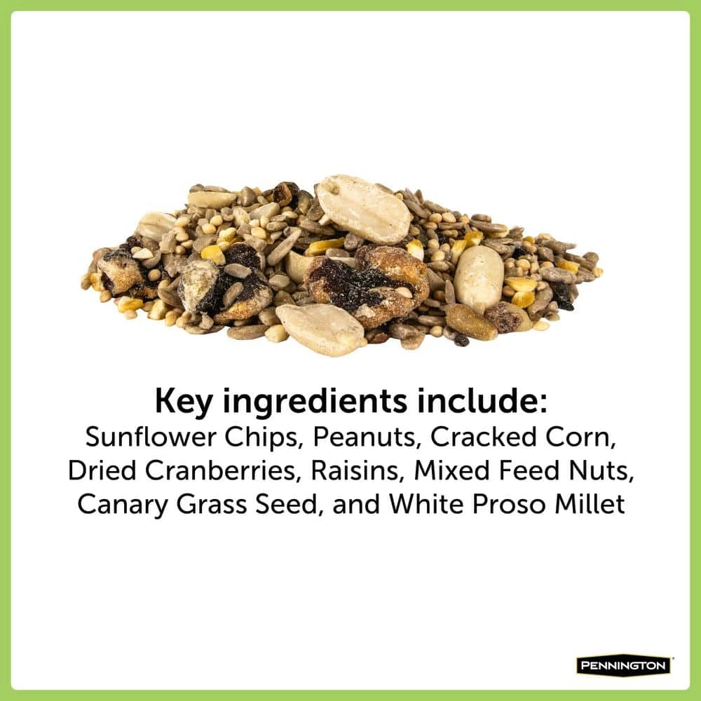 Ultimate 6 lbs. Waste Free Nut and Fruit Bird Seed Blend by Pennington 3 Ultimate 6 lbs. Waste Free Nut and Fruit Bird Seed Blend by Pennington - Image 3