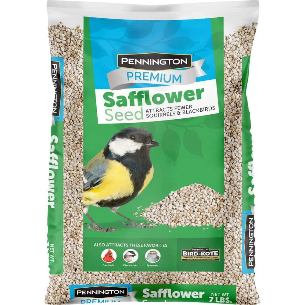Premium 7 lbs. Safflower Bird Seed Bird Food by Pennington 1 Premium 7 lbs. Safflower Bird Seed Bird Food by Pennington
