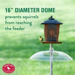 16 in. Transparent Squirrel Guard- Protective Dome Cover for Hanging Bird Feeders by Perky-Pet 13 16 in. Transparent Squirrel Guard- Protective Dome Cover for Hanging Bird Feeders by Perky-Pet -Cheap Bird & Wildlife Supplies Store perky pet accessories 340 44 1000