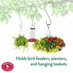 12 in. Metal Hook for Hanging Bird Feeders - 25 lb. Load Capacity by Perky-Pet -Cheap Bird & Wildlife Supplies Store perky pet accessories 67 fa 1000