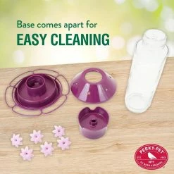 Our Best Wine Base Glass Hummingbird Feeder - 30 oz. Capacity by Perky-Pet -Cheap Bird & Wildlife Supplies Store perky pet bird feeders 209bw fa 1000