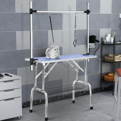 Natural Large Size 46 in. Grooming Table for Pet Dog and Cat with Adjustable Arm and Clamps by Tatayosi 15 Natural Large Size 46 in. Grooming Table for Pet Dog and Cat with Adjustable Arm and Clamps by Tatayosi -Cheap Bird & Wildlife Supplies Store pet baths j h w20601010 31 1000