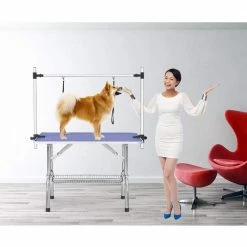 Natural 35.4 in. x 23.6 in. x 30 in. Professional Dog Pet Grooming Table by Tatayosi -Cheap Bird & Wildlife Supplies Store pet baths j h w20601011 31 1000