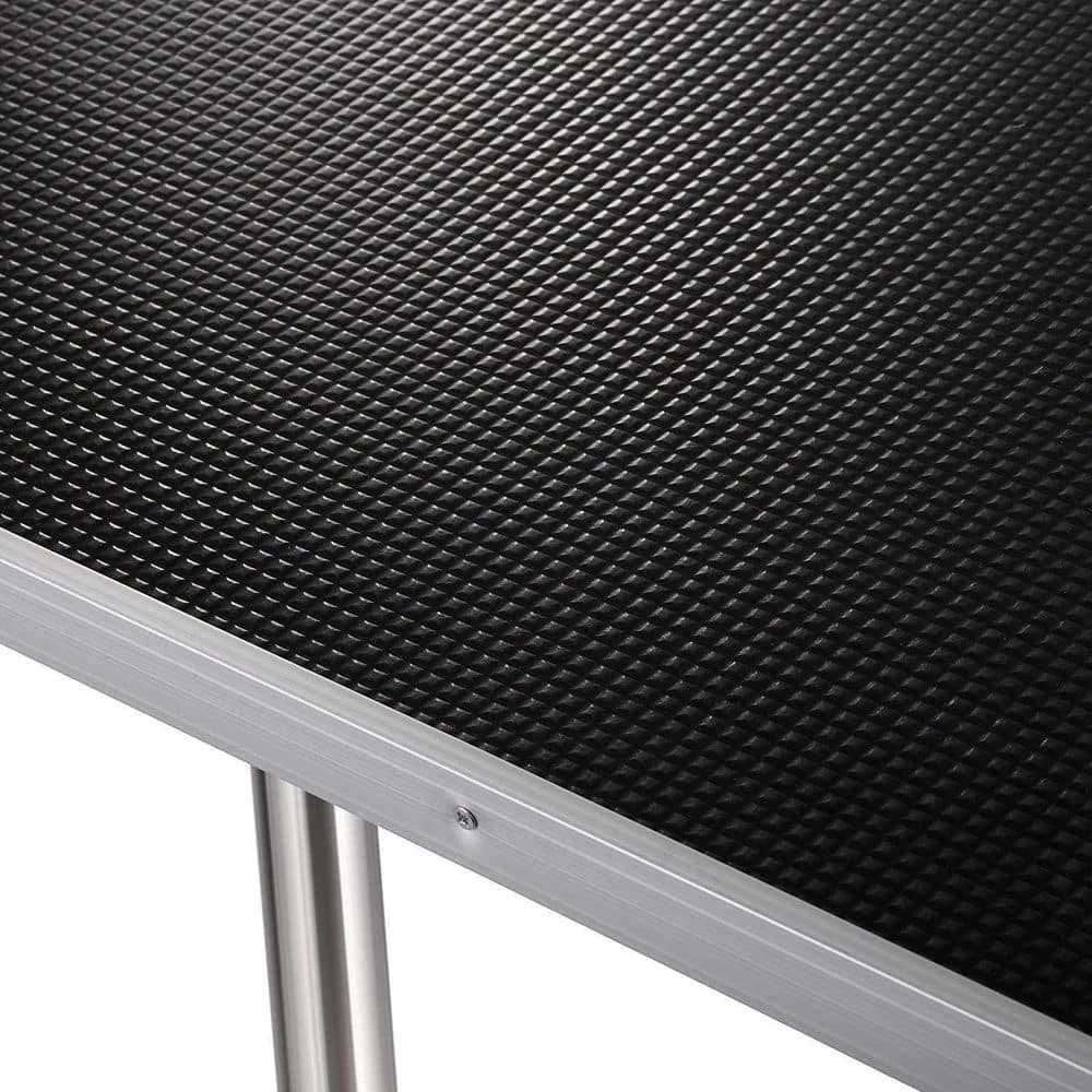 Black 46 in. x 24 in. Professional Dog Pet Grooming Table Large Adjustable Heavy Duty Portable w/Arm & Noose & Mesh Tray by Tatayosi 5 Black 46 in. x 24 in. Professional Dog Pet Grooming Table Large Adjustable Heavy Duty Portable w/Arm & Noose & Mesh Tray by Tatayosi - Image 5