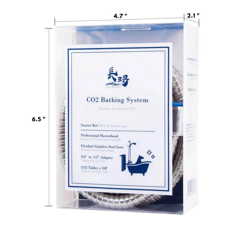 CO2 Pet Skincare Grooming Starter Kit with Shower Head and SPA Tablets (10-Tablets) by NAGAYU 4 CO2 Pet Skincare Grooming Starter Kit with Shower Head and SPA Tablets (10-Tablets) by NAGAYU - Image 4