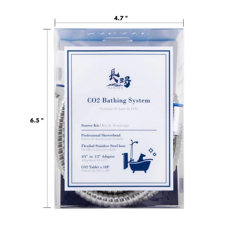 CO2 Pet Skincare Grooming Starter Kit with Shower Head and SPA Tablets (10-Tablets) by NAGAYU 3 CO2 Pet Skincare Grooming Starter Kit with Shower Head and SPA Tablets (10-Tablets) by NAGAYU - Image 3