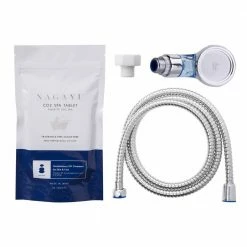 CO2 Pet Skincare Grooming Starter Kit with Shower Head and SPA Tablets (10-Tablets) by NAGAYU
