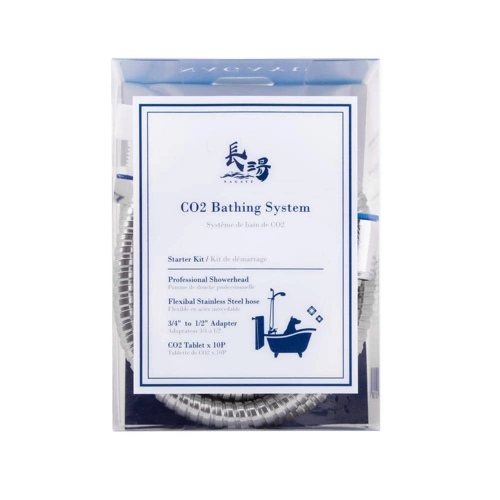 CO2 Pet Skincare Grooming Starter Kit with Shower Head and SPA Tablets (10-Tablets) by NAGAYU 2 CO2 Pet Skincare Grooming Starter Kit with Shower Head and SPA Tablets (10-Tablets) by NAGAYU - Image 2