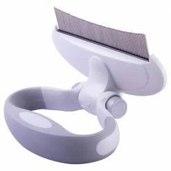 Gyrater Travel Swivel Curved Pet Grooming Pin Comb by PET LIFE