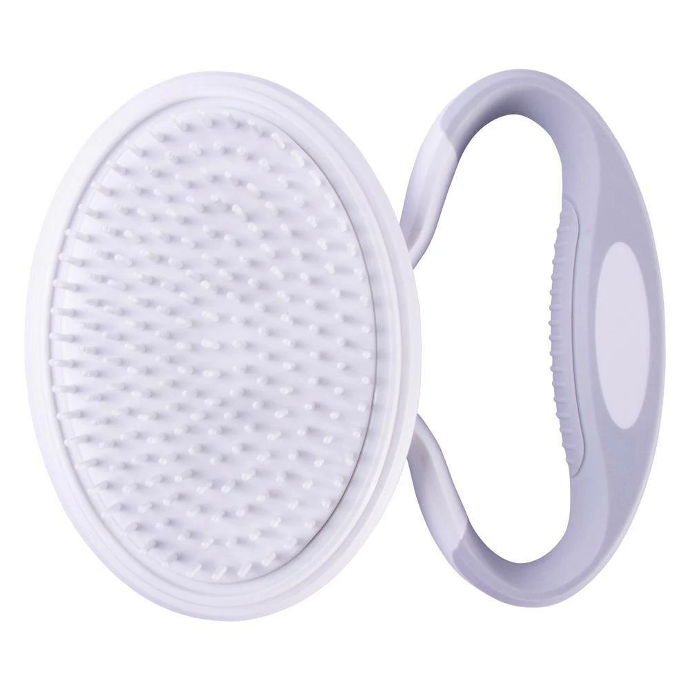 Gyrater Swivel Travel Soft Grooming Pet Pin Brush by PET LIFE 3 Gyrater Swivel Travel Soft Grooming Pet Pin Brush by PET LIFE - Image 3