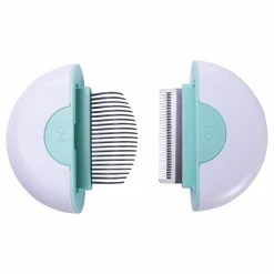 Lynx 2-in-1 Travel Small Connecting Grooming Pet Comb and Deshedder in Green by PET LIFE 10 Lynx 2-in-1 Travel Small Connecting Grooming Pet Comb and Deshedder in Green by PET LIFE -Cheap Bird & Wildlife Supplies Store pet life brushes combs gr1gnsm 44 1000