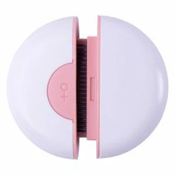 Lynx 2-in-1 Travel Small Connecting Grooming Pet Comb and Deshedder in Pink by PET LIFE -Cheap Bird & Wildlife Supplies Store pet life brushes combs gr1pksm 44 1000