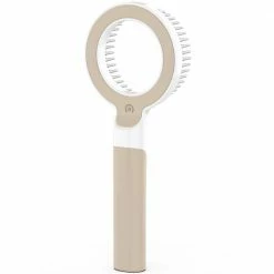 Wagnify 360-Degree and Multi-Directional Modern Grooming Pet Rake Comb in Brown by PET LIFE