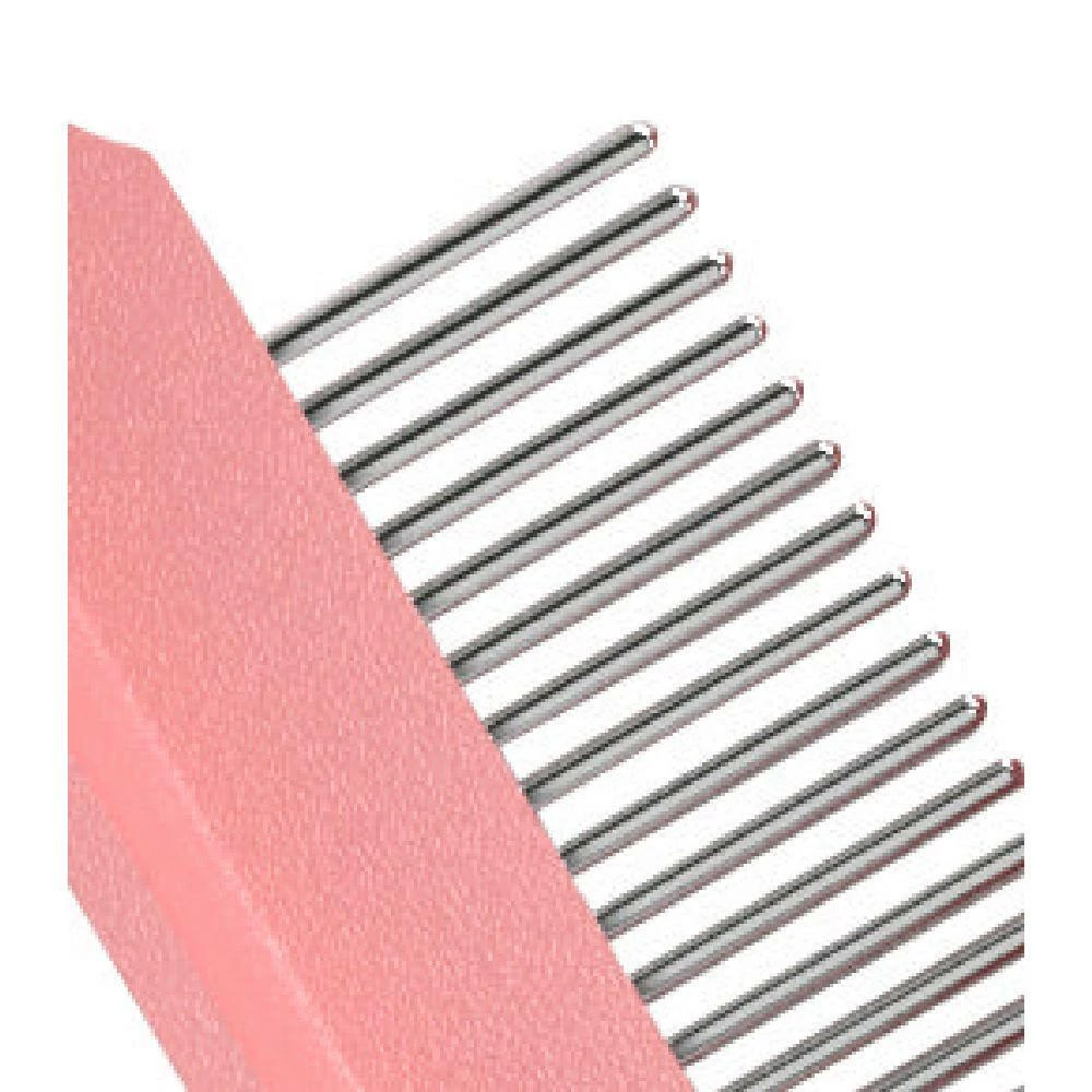 JOYNE Multi-Functional 2-in-1 Swivel Travel Grooming Comb and Deshedder Pink by PET LIFE 4 JOYNE Multi-Functional 2-in-1 Swivel Travel Grooming Comb and Deshedder Pink by PET LIFE - Image 4