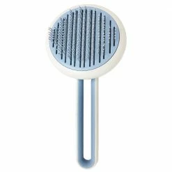 Concepto Modern Bristle Grooming Pet Deshedder Comb Blue by PET LIFE