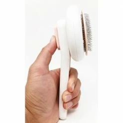 Concepto Modern Bristle Grooming Pet Deshedder Comb Pink by PET LIFE -Cheap Bird & Wildlife Supplies Store pet life brushes combs gr4pk 1f 1000