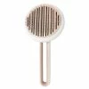 Concepto Modern Bristle Grooming Pet Deshedder Comb Pink by PET LIFE