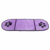 Dry-Aid Hand Inserted Bathing and Grooming Quick-Drying Microfiber Pet Towel Purple by PET LIFE