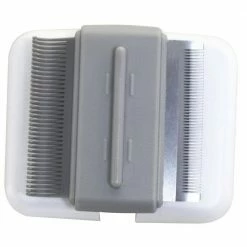 Zipocket 2-in-1 Underake and Stainless Steel Travel Grooming Pet Comb in Grey by PET LIFE 8 Zipocket 2-in-1 Underake and Stainless Steel Travel Grooming Pet Comb in Grey by PET LIFE -Cheap Bird & Wildlife Supplies Store pet life brushes combs gr5gy 4f 1000