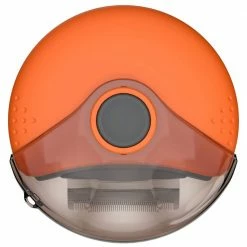 Axler Triple Rotating Rake Deshedder and Dematting Grooming Pet Comb Orange by PET LIFE